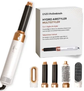 ENZO 5-in-1 Multistyler met 5 Opzetstukken