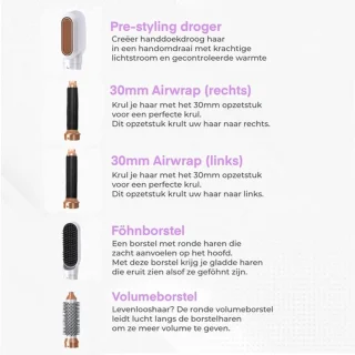 ENZO Luxe 5-in-1 Multistyler