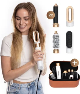 ENZO Luxe 5-in-1 Multistyler met Opzetstukken en Opbergdoos