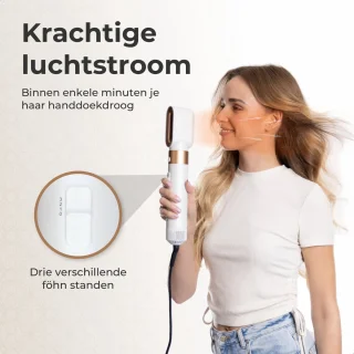 ENZO Luxe 5-in-1 Multistyler met Opzetstukken en Opbergdoos