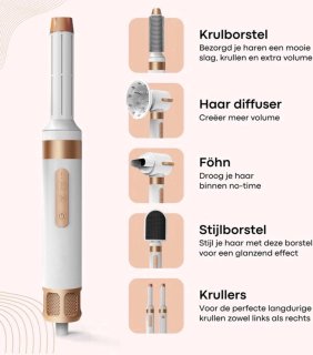 Wat vinden we goed aan de ENZO Premium 7‑in‑1 Multistyler