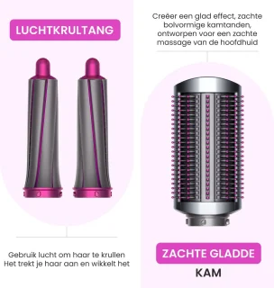 EverythingPlus Airstyler 5-in-1 Multistyler Roze