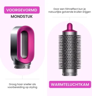 EverythingPlus Airstyler 5-in-1 Multistyler Roze