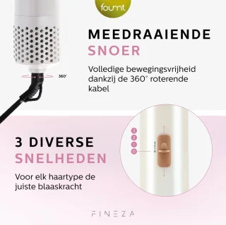 Fineza Airstyler 5-in-1 Multistyler Wit/Brons