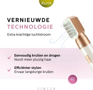 Fineza Airstyler 5-in-1 Multistyler Wit/Brons