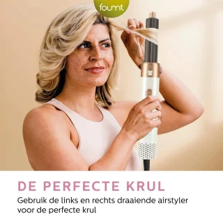 Fineza Airstyler 5-in-1 Multistyler Wit/Brons