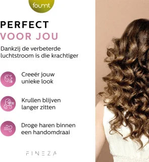 Fineza Airstyler 5-in-1 Multistyler Wit/Brons