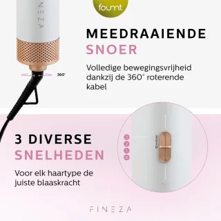 Fineza Airstyler 5-in-1 Multistyler Wit/Brons