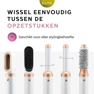 Fineza Airstyler 5-in-1 Multistyler Wit/Brons