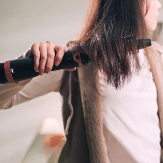 Flaire ROSÉ 3-in-1 Föhnborstel Zwart