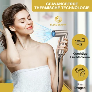 Fleau Beauty Föhnborstel PRO Edition 6-in-1 Grijs
