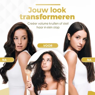 Fleau Beauty Föhnborstel PRO Edition 6-in-1 Wit