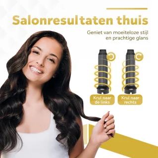 Fleau Beauty Föhnborstel PRO Edition 6-in-1 Zwart