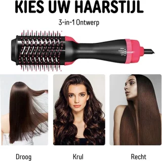 Fohnborstel 3-in-1 - Drogen, Krullen & Stijlen