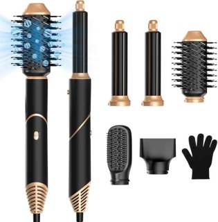 Alles-in-één krulborstel: snel, glanzend en veelzijdig