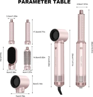 Föhnborstel multistyler roze