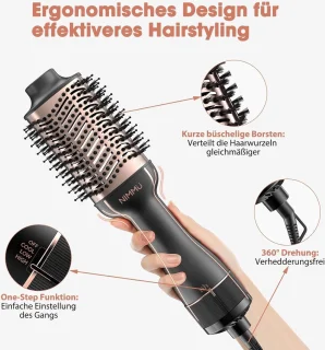 Föhnborstel Volume Styling hittebestendig