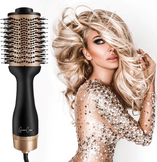 GinnComm Magic Brush 4-in-1 Fohnborstel Goud
