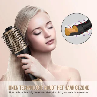 GinnComm Magic Brush Föhnborstel - Goud