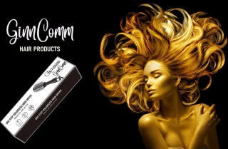 GinnComm Magic Brush Föhnborstel - Goud
