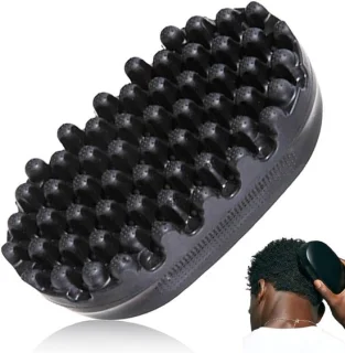 Haarborstel rubber krullende haarstyler voor dreadlocks en afro-haar
