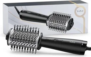 Haardroger Föhnborstel 900W Zwart
