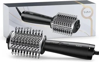 Haardroger Föhnborstel 900W Zwart