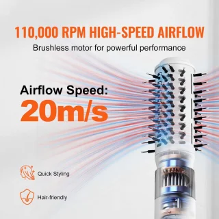 Haardroger Styler Ionische Borstel 110.000 Toeren High-Speed