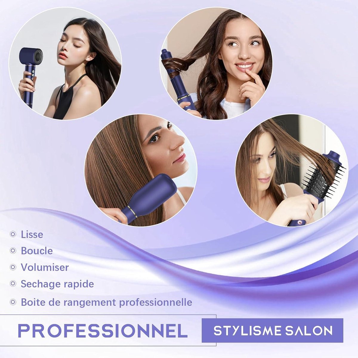 Wat vinden we goed aan de Haardrogerborstel Styler 5-in-1 Heteluchtborstel