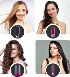 Hair Dryer Brush Set 5in1 Haardroger Multistyler