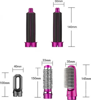 Hair Dryer Brush Set 5in1 Haardroger Multistyler