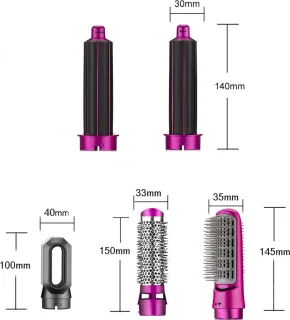 Hair Dryer Brush Set 5in1 Pro Wit