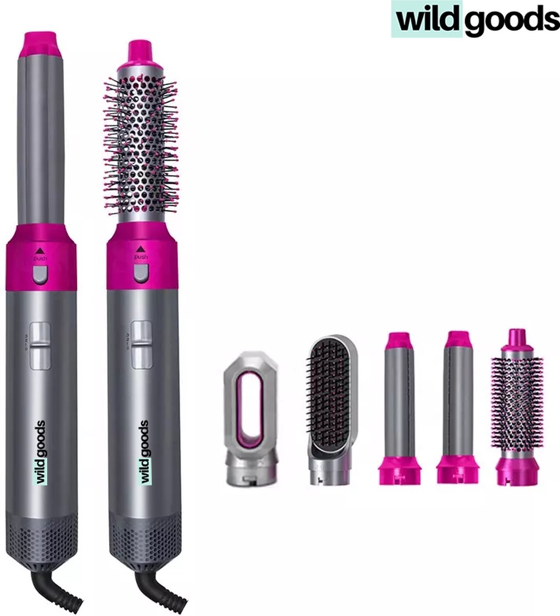 De Hairwrap 5-in-1 Multi Styler Krultang en Föhn 2022 editie in één oogopslag