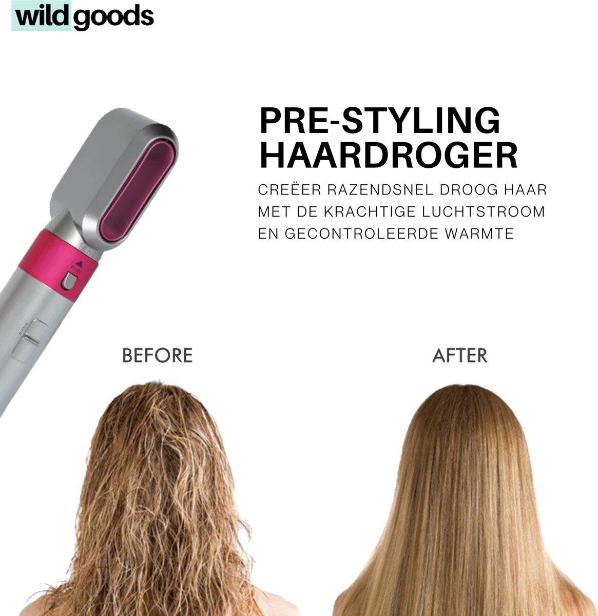 Wat vinden we goed aan de Hairwrap 5-in-1 Multi Styler Krultang en Föhn 2022 editie