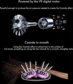 Hairwrap 5‑in‑1 Multistyler - Zwart/Goud