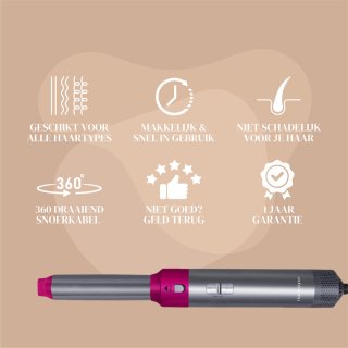 Wat vinden we goed aan de Hairwrap Airstyler
