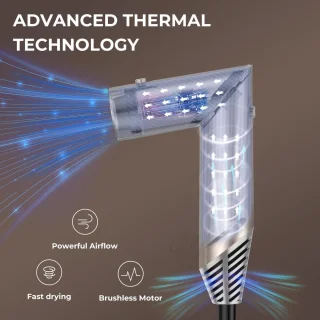 Hairwrap Airstyler Warmteborstel voor Kort en Lang Haar