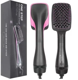 Heteluchtborstel roze 1000 W