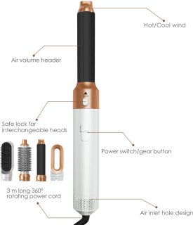 Wat vinden we goed aan de Hot Air Multistyler - Wit
