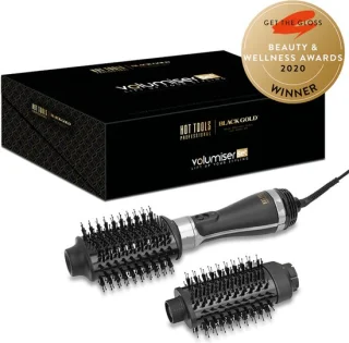 Hot Tools Professional Volumiser 2-in-1 Föhnborstel Black Gold