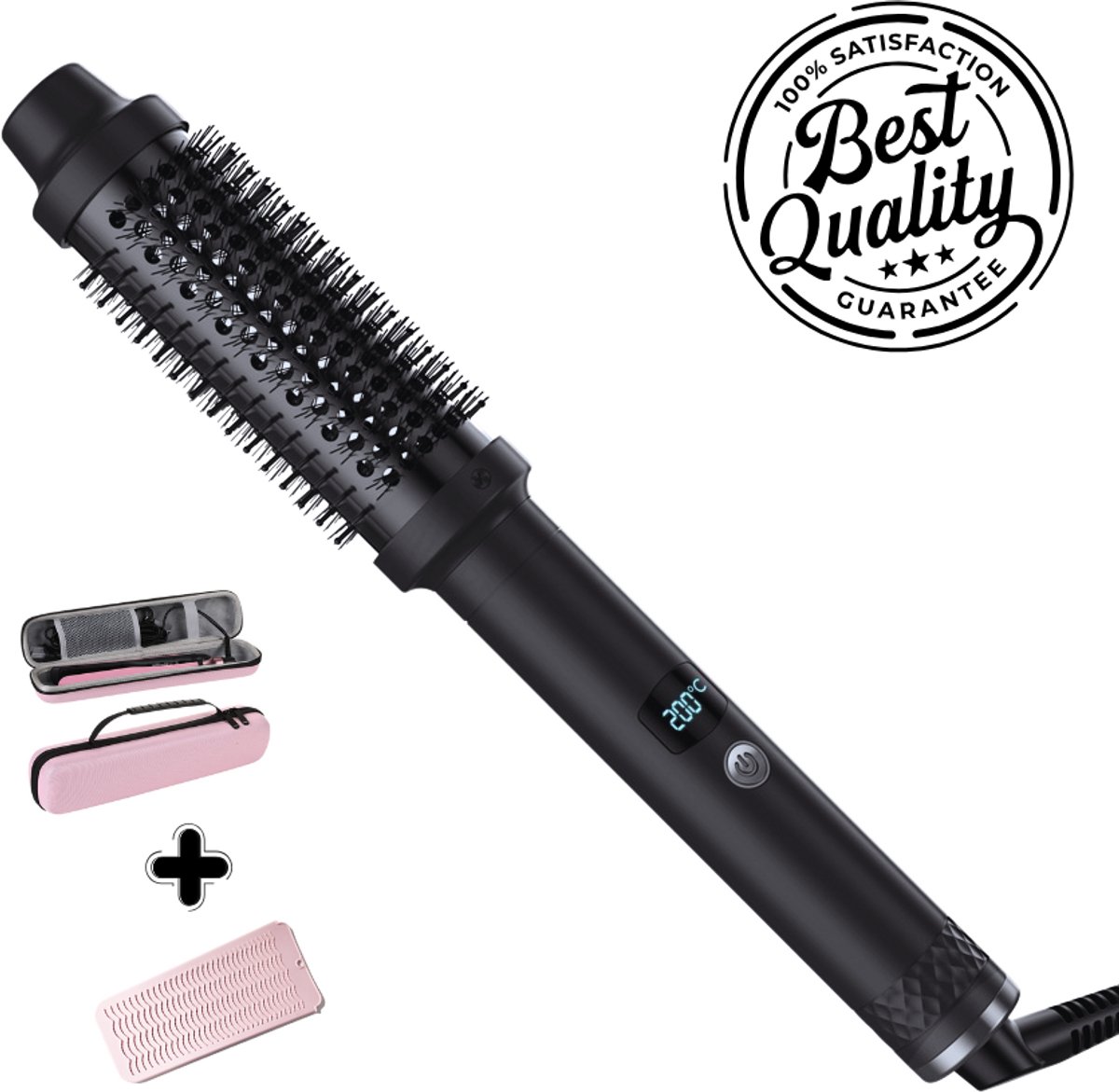 Itechy Hairstyler Keramische Warmteborstel 38 mm