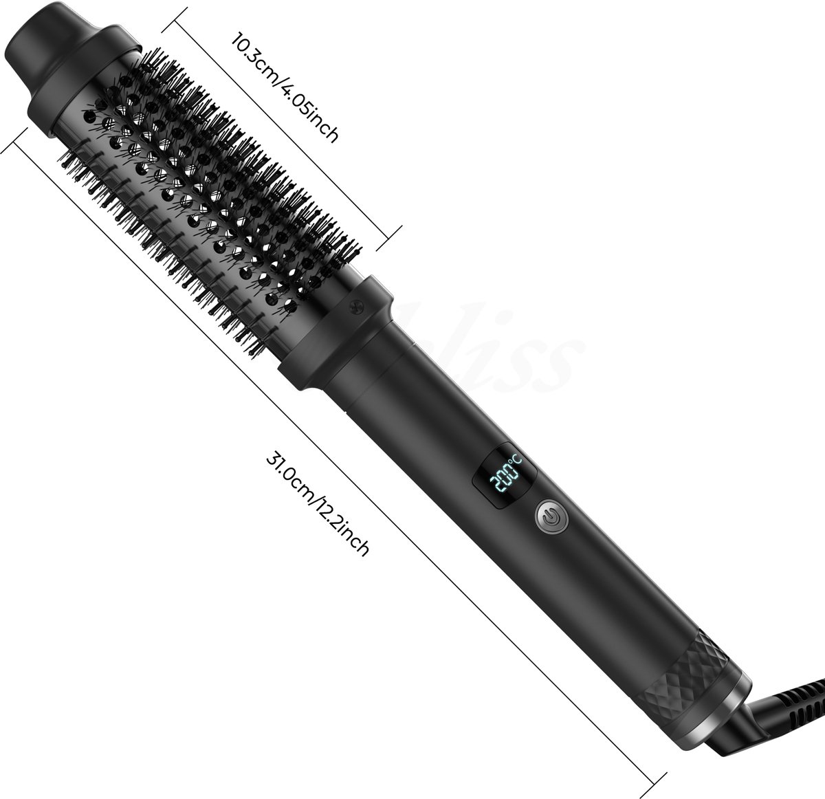 Itechy Hairstyler Keramische Warmteborstel 38 mm