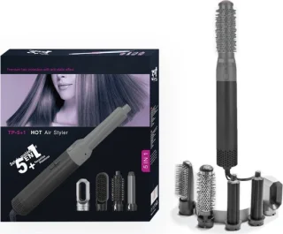 KINGSLIFE Airstyler 5-in-1 Multi Styler Zwart