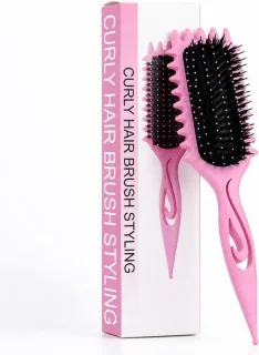 Krulborstel roze stylingborstel