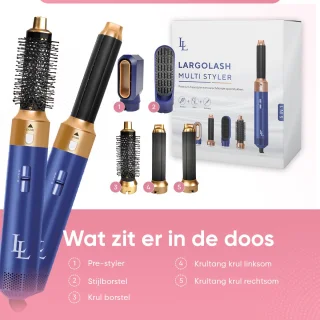 Largolash 5-in-1 Fohnborstel Navy 2023