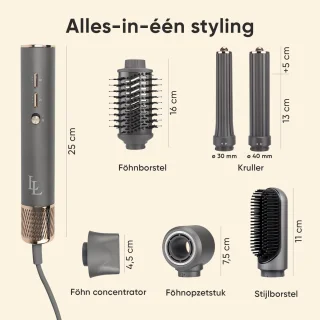 Largolash Pro Airstyler 6-in-1 Föhnborstel Krultang Pro 2024