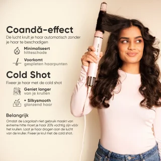 Largolash Pro Airstyler 6-in-1 Föhnborstel Krultang Pro versie 2024