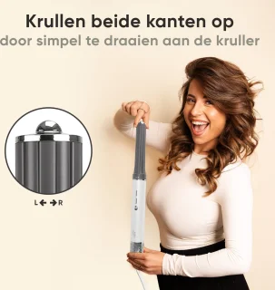 Largolash Pro Airstyler 6-in-1 Föhnborstel Krultang