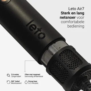 Leto® Air7 Airstyler 8-in-1 Multistyler Hairwrap