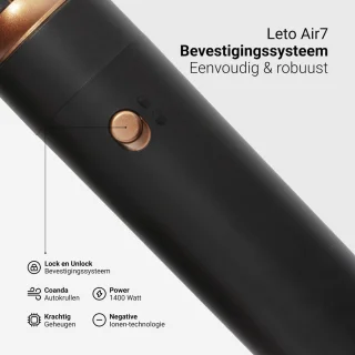 Leto® Air7 Airstyler 8-in-1 Multistyler Hairwrap